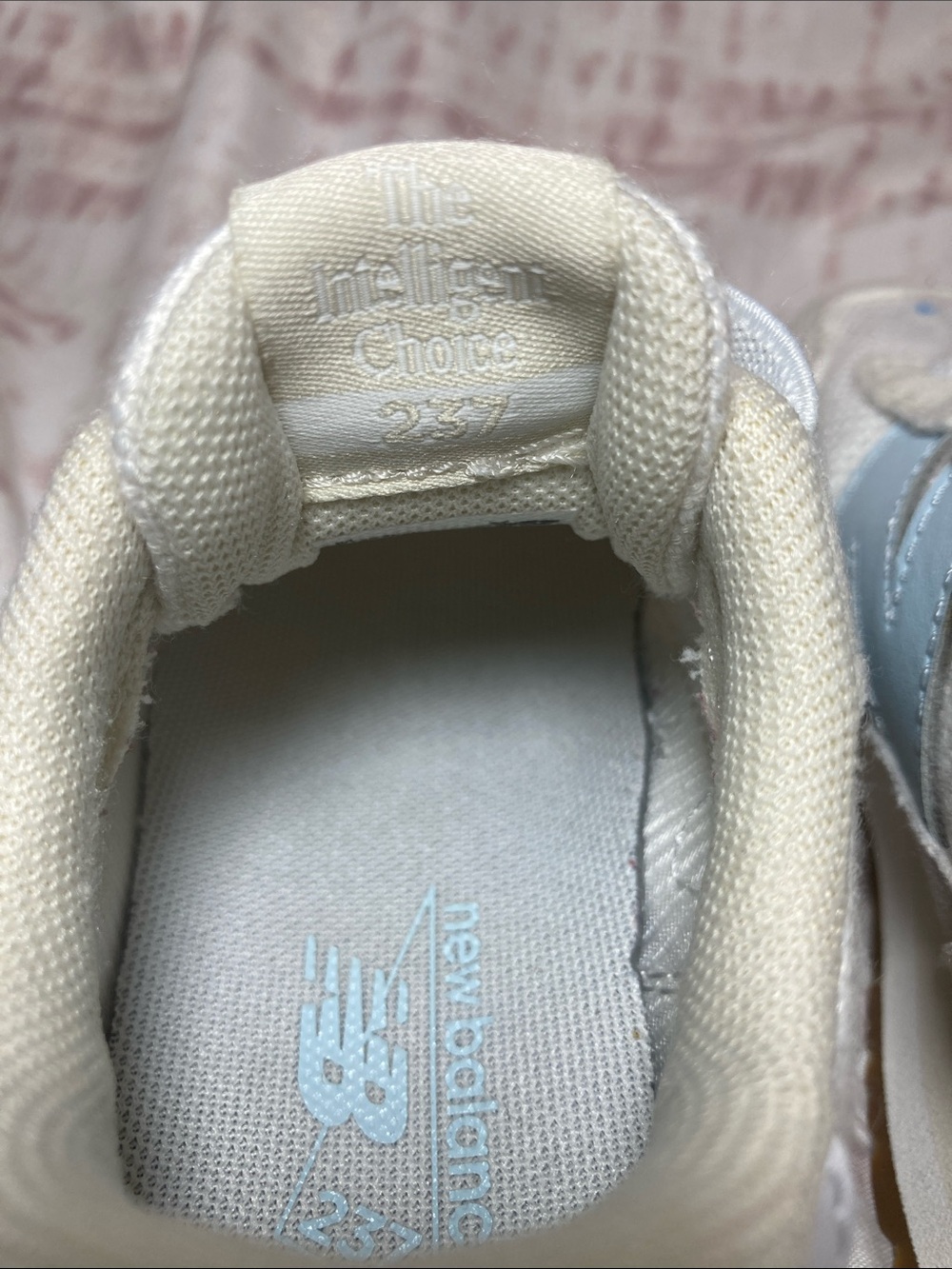 Kids New Balance 237 Bungee sneakers size 7.5 toddler - Picture 8 of 12